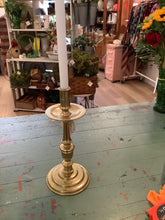 Load image into Gallery viewer, Brass candle holder
