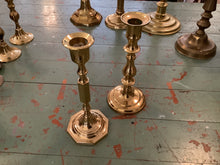 Load image into Gallery viewer, Brass candle holder