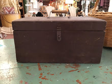 Load image into Gallery viewer, Homemade vintage wooden box