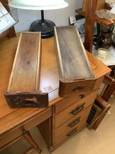Load image into Gallery viewer, Vintage sewing machine drawers