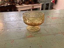 Load image into Gallery viewer, Vintage golden amber glass ware