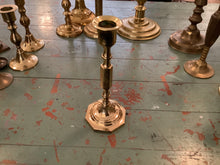 Load image into Gallery viewer, Brass candle holder