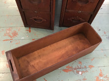 Load image into Gallery viewer, Vintage sewing machine drawers