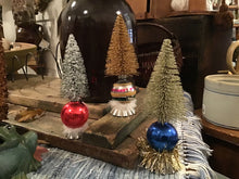 Load image into Gallery viewer, Bottle brush tree in vintage base