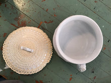 Load image into Gallery viewer, Ironstone chamber pots and wash bowls