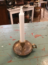 Load image into Gallery viewer, Brass candle holder