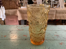 Load image into Gallery viewer, Vintage golden amber glass ware