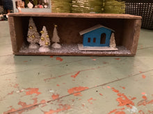 Load image into Gallery viewer, Bottle brush tree in vintage base