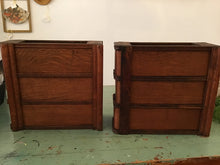 Load image into Gallery viewer, Vintage sewing machine drawers