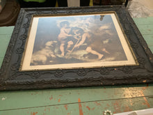Load image into Gallery viewer, Beautiful old print in frame.