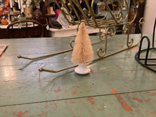 Load image into Gallery viewer, Bottle brush tree in vintage base