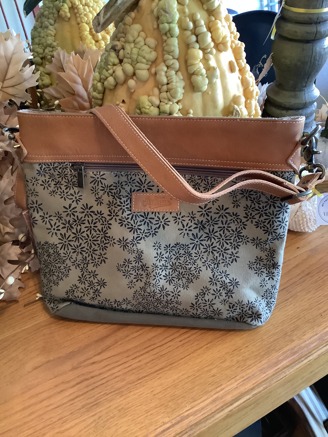 Recycled Canvas & Leather Bags