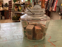 Load image into Gallery viewer, Glass storage jar
