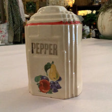 Load image into Gallery viewer, Art Deco pepper shaker
