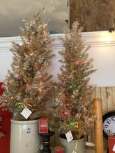 Load image into Gallery viewer, Tinsel trees
