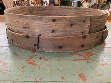 Load image into Gallery viewer, Antique wooden grain sifter
