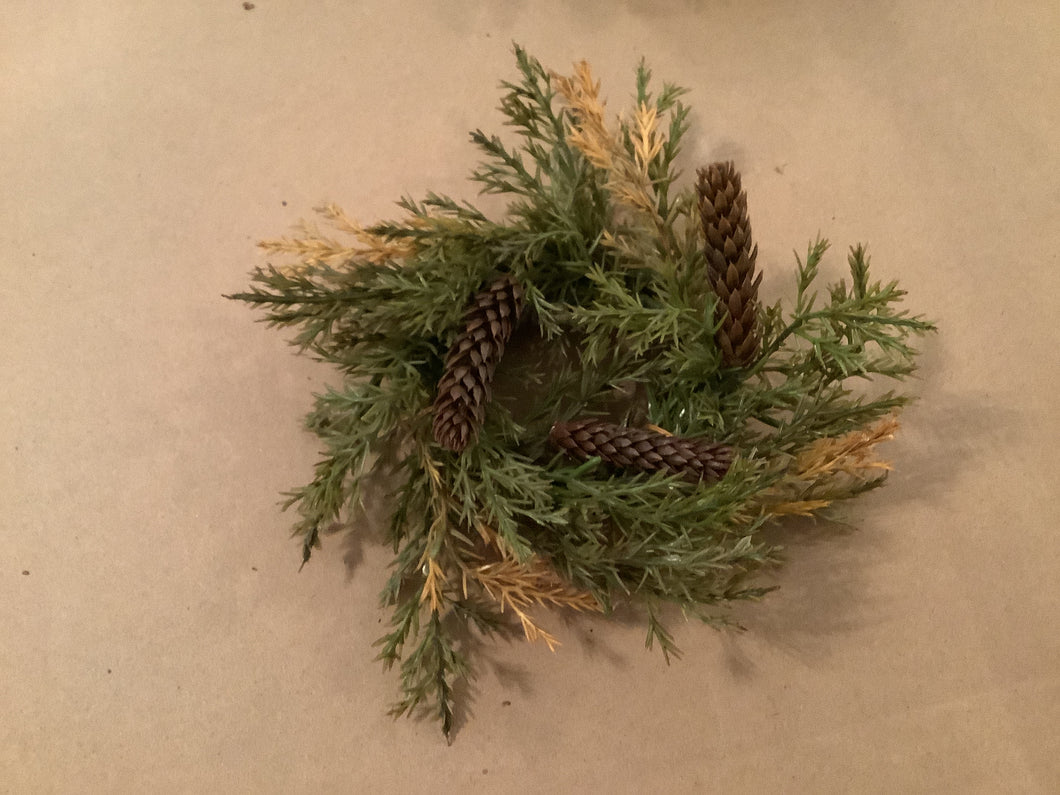 Prickly Pine Candle Ring