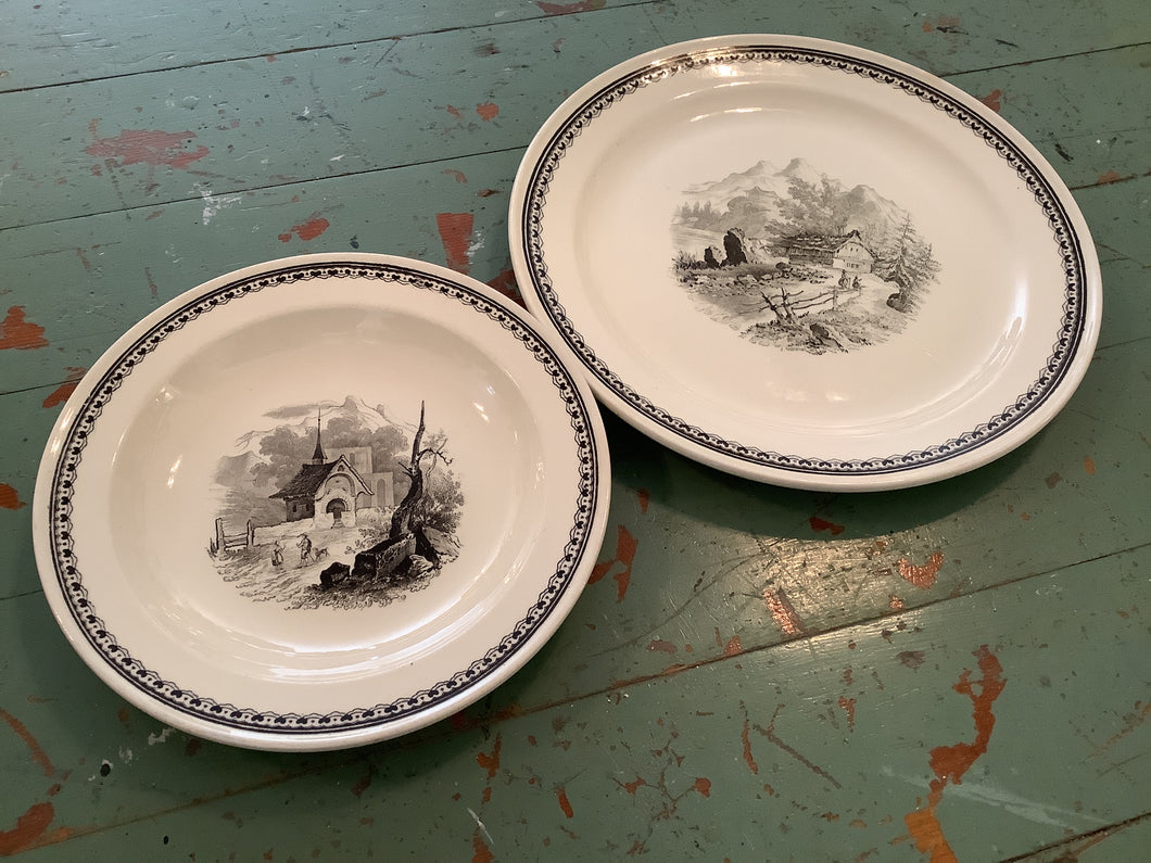 Black transferware