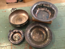 Load image into Gallery viewer, Silver plate bowl
