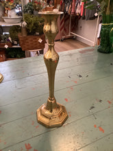 Load image into Gallery viewer, Brass candle holder
