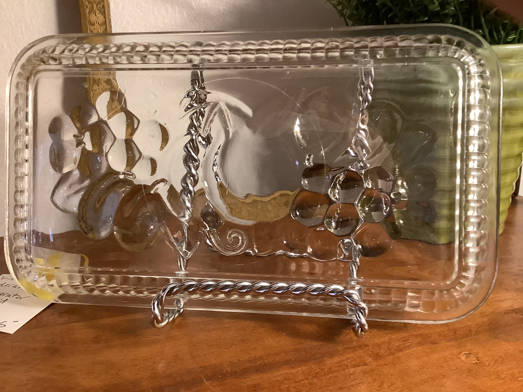 Clear glass dishes