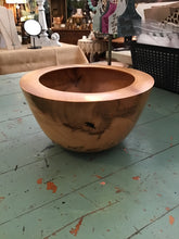 Load image into Gallery viewer, Signed hand carved magnolia bowl
