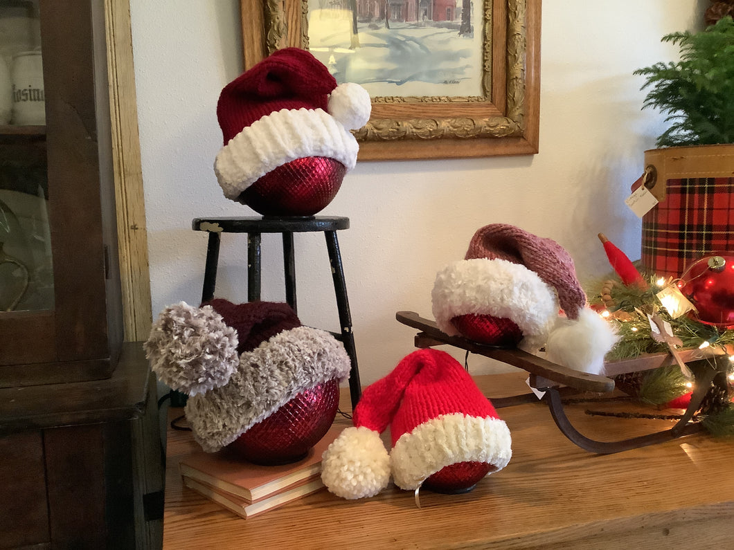 Handknit Santa Hat