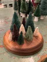 Load image into Gallery viewer, Bottle brush tree in vintage base
