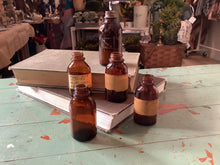 Load image into Gallery viewer, Amber glass bottles
