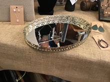 Load image into Gallery viewer, Vintage mirrored tray
