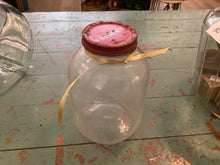 Load image into Gallery viewer, Glass storage jar
