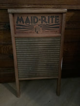 Load image into Gallery viewer, Wood washboard
