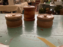 Load image into Gallery viewer, Hand Turned Wooden Containers
