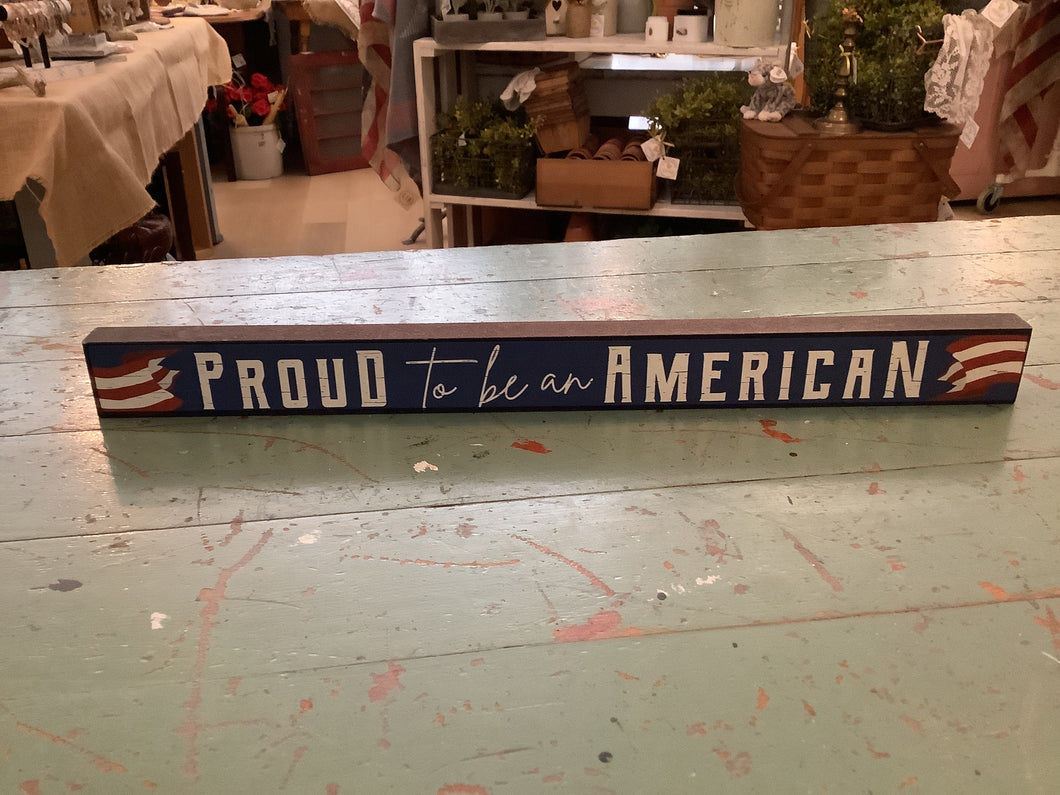 Wood sign