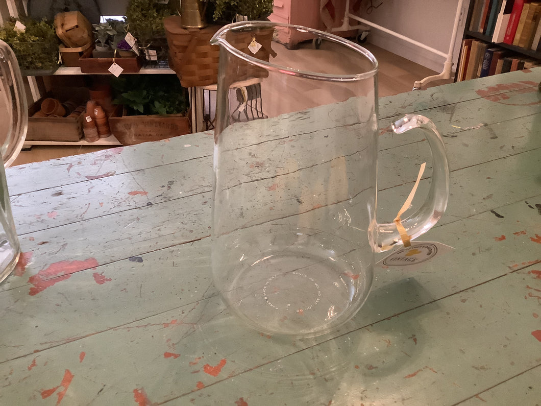 Water pitchers and ice buckets