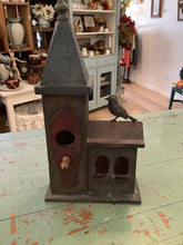 Load image into Gallery viewer, Wooden birdhouse
