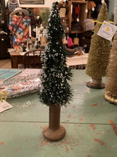 Load image into Gallery viewer, Bottle brush tree in vintage base
