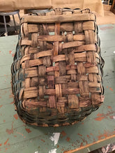 Load image into Gallery viewer, Primitive blue basket

