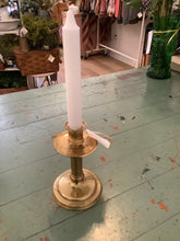 Load image into Gallery viewer, Brass candle holder
