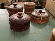 Load image into Gallery viewer, Hand Turned Wooden Containers
