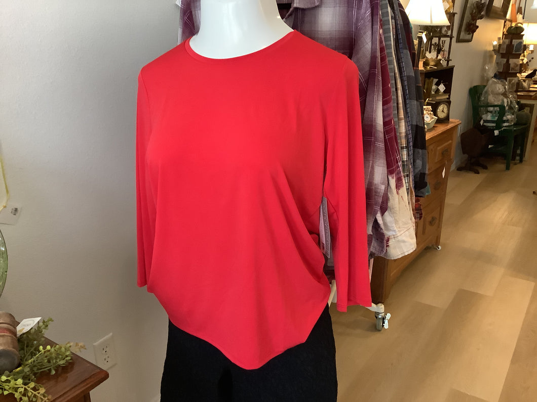 Long Sleeve Red Shirt