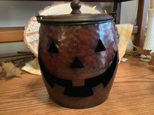 Load image into Gallery viewer, Metal Jack-O-Lantern
