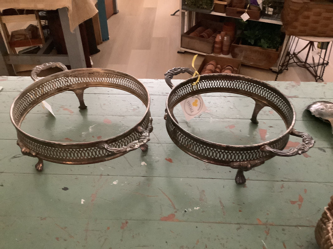 Silver Plate Casserole Trivet