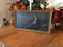 Load image into Gallery viewer, Vintage framed print of Jesus
