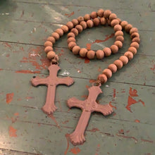 Load image into Gallery viewer, Bead garland w/crosses
