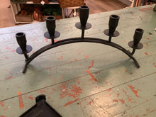 Load image into Gallery viewer, Iron candle holder
