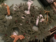 Load image into Gallery viewer, Winter Wreath w/Ribbon
