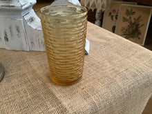 Load image into Gallery viewer, Vintage golden amber glass ware
