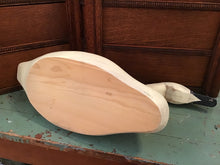 Load image into Gallery viewer, Carved wood swan
