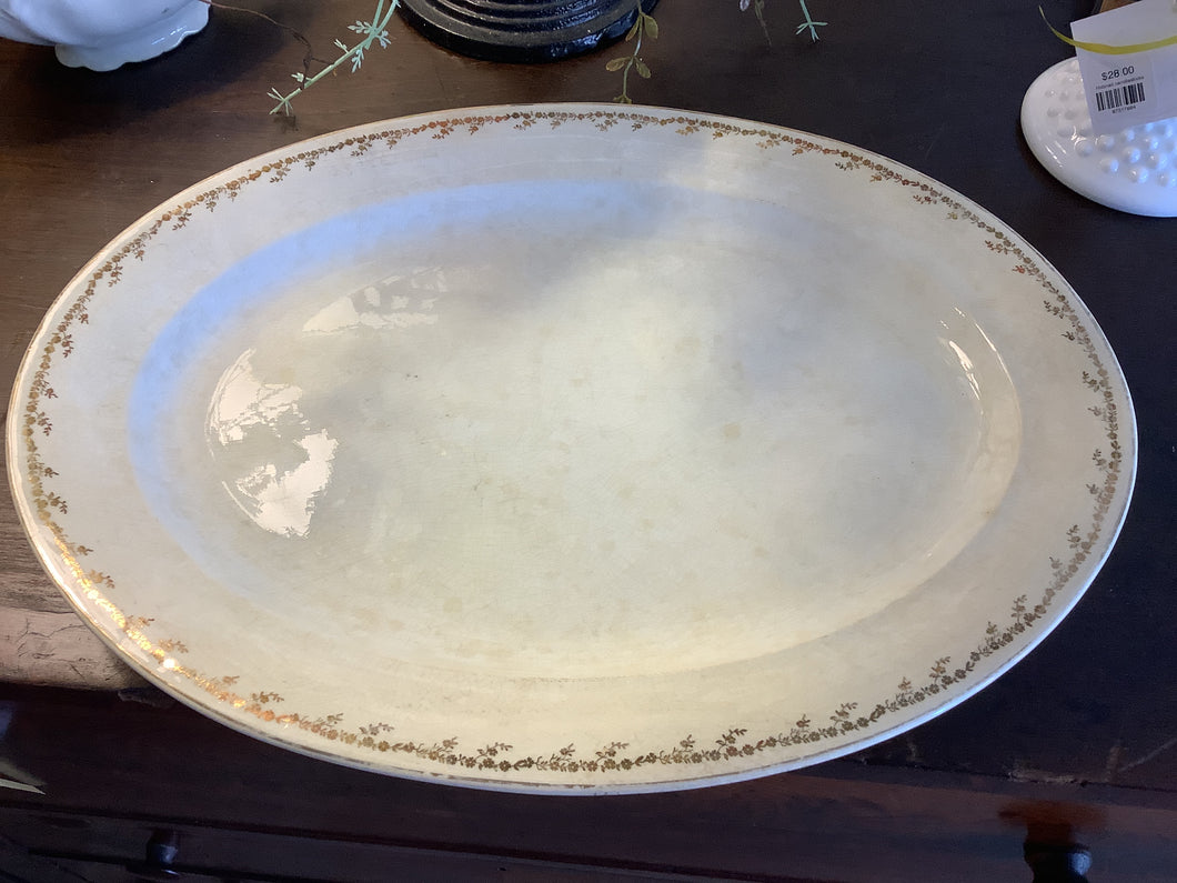 Ironstone platter